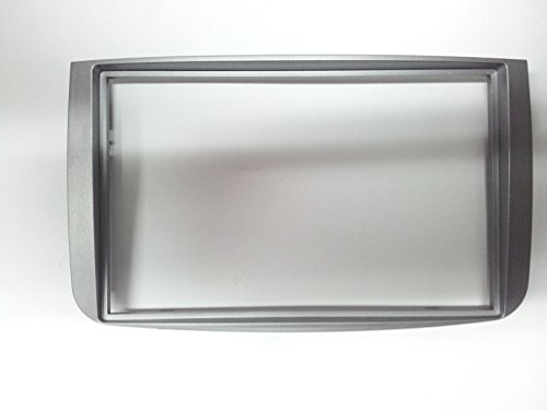 Mascherina Autoradio 2 Din - 2 Iso -Alfa 147 Dal 2005 -Alfa 147 Gt Colore: Silver