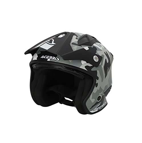 Acerbis Casco Jet Aria 2206 Camo/Brown Xl