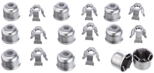 Spikes-Spider 71.710 Set Adattatore Con Fix-Clip, 17 Mm, 10 Pezzi