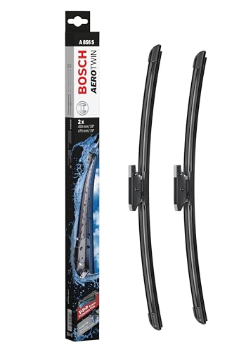 Tergicristalli Bosch Aerotwin A856S, Lunghezza 450Mm/475Mm, 1 Set Per Parabrezza Anteriore