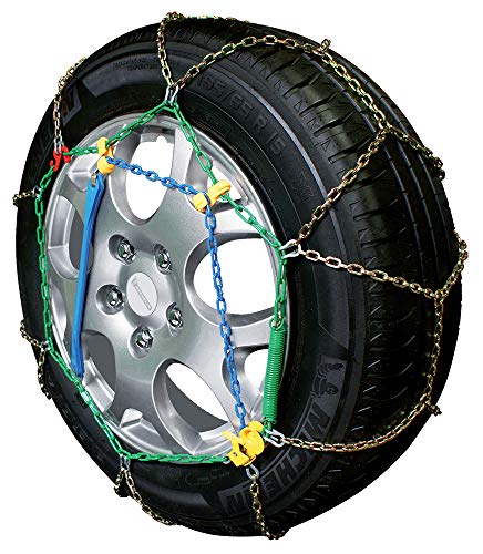 Cora 000142111 Catene Da Neve Per Auto Grip Tech, 9 Mm, Gruppo 11, Gruppo 11, Set Di 2