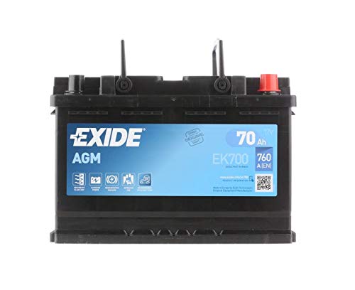 Exide Ek700 Agm Batteria Per Auto