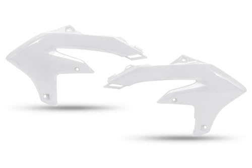 Ufo Plast Convogliatori Radiatore Bianco Yamaha Yzf 450 2023-2024