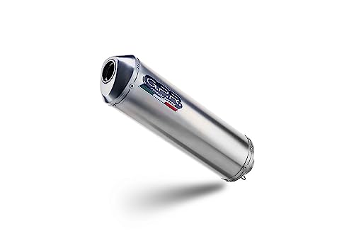 Gpr Scarico Marca Compatibile Con Honda Cb 500 - S 1993/2005, Terminale Omologato Con Raccordo Specifico, Inox