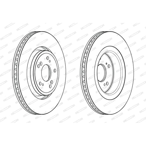 Ferodo Coppia Dischi Freno Honda Cr-V Iv Rm/Re6 Ddf2657C
