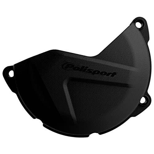 Polisport 8458400001 - Protezione Coperchio Frizione In Poliammide Resistente Agli Urti Compatibile Con Le Moto Yamaha In Colore Nero