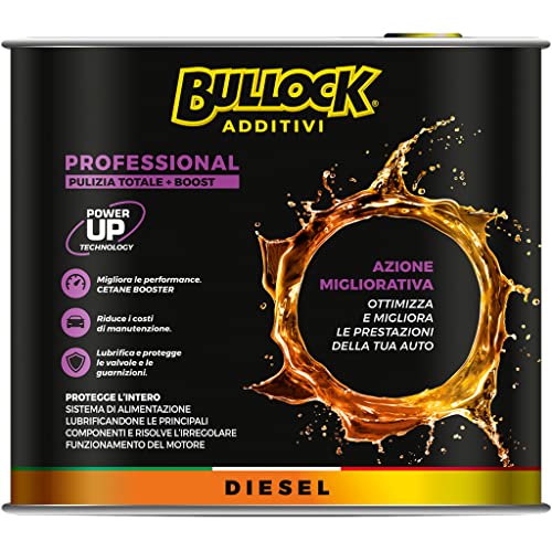 Bullock Professional Pulizia Totale + Boost Diesel 500Ml