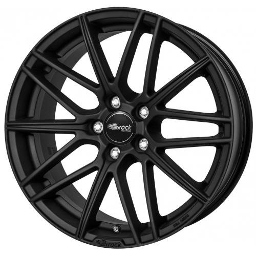 Brock B34 8 X 18 Et 30 Girobulloni 5 X 120 72,6 580071279 Centratura Hub, Black-Matt Dipinto
