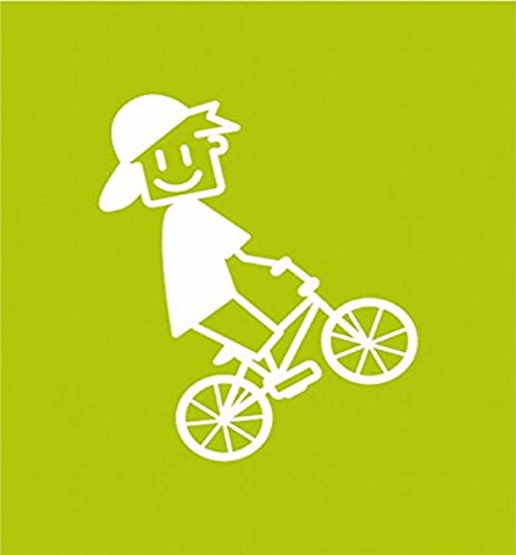 Altium 3007057 Bianco Adesivi Boy Bmx