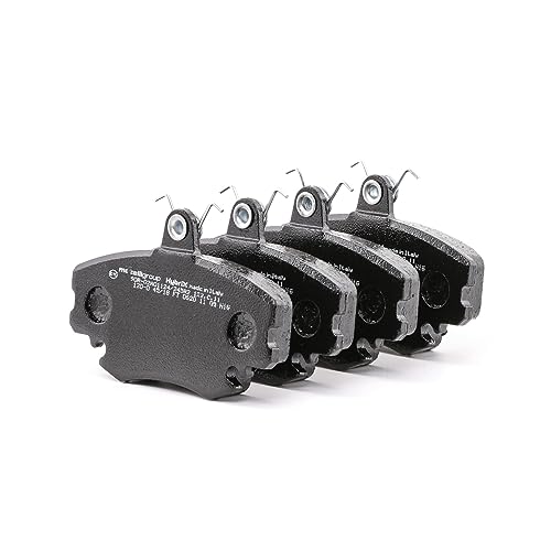 Metelligroup 22-0120-0 Pastiglie Freno Anteriori E Posteriori, Made In Italy, Pezzo Di Ricambio Per Auto/Automobile, Kit Da 4 Pezzi, Certificate Ece R
