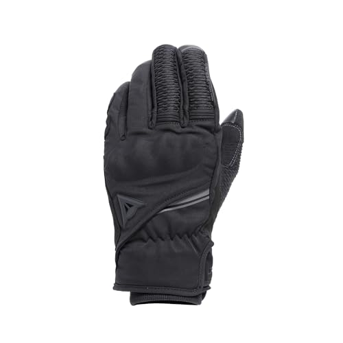 Dainese - Trento D-Dry® Gloves, Guanti Moto Invernali, Impermeabili, Con Protezioni Sulle Nocche, Man, Nero/Nero, Xxl
