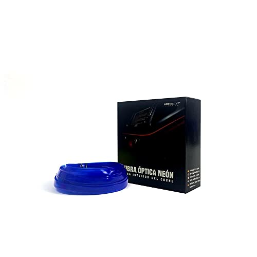 Tira De Alambre El De Neón De Fibra Óptica Colore Azul