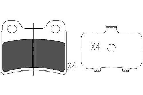 Kavo Parts Kbp 4011 Bremsklotz