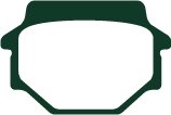 Ebc R1806700 Pastiglie Freni