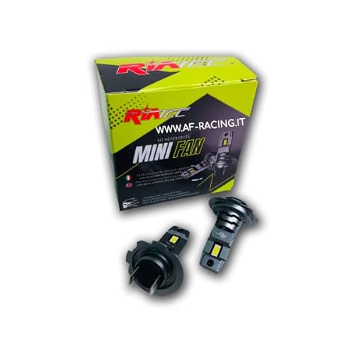 Riatec Lampade Led Mini Fan H7-H18-12V