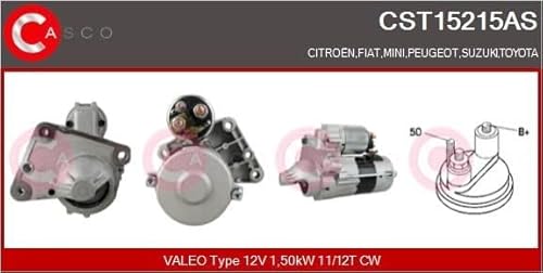 Casco Cst15215As Motorino Avviamento Psa,Fiat,Suzuki