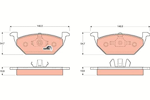 Trw Automotive Aftermarket Gdb1357 Pastiglia Freno ”Fuori Produzione”
