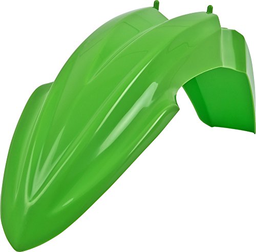 Polisport 8574100001 - Parafango Anteriore Replica Oem Realizzato In Plastica Lucida Durevole E Resistente Compatibile Con Le Moto Kawasaki In Colore