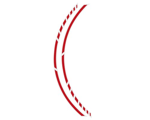 Foliatec 34440 - Listello Adesivo, Rosso Da Corsa