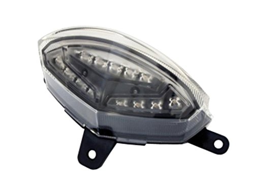 V Parts Fanale Posteriore Trasparente A Leds Ktm Duke 125/200