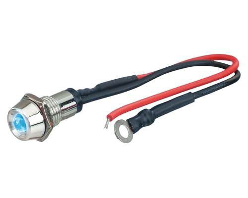 Foliatec Led Control Light Cromo - Ice Blu Ø = 10Mm - 1 Pezzo