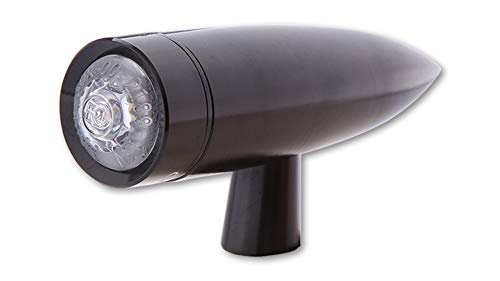 Highsider Led-Ruecklicht Mono Bullet, Klarglas, Nero, Eg