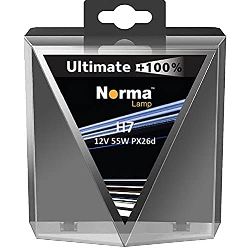 Norma 213607 – 302 H7 Alogena Faro Lampada Twin Box Ultimate Con 100 Per Cento 12 V 55 W Px26D