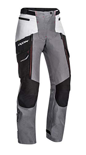 Ixon Sicilia L Pt Pantaloni Tessuto Donna Nero/Grigio/Rosso 2Xl