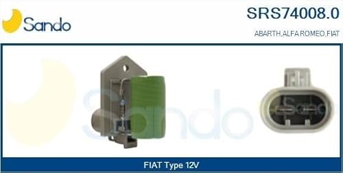 Sando Srs74008.0 Resistore Elettroventola Fiat