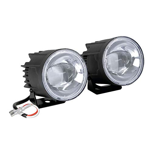 Lampa 90459 Fog-Busters, Coppia Fari Ausiliari Fendinebbia A Led, 12V