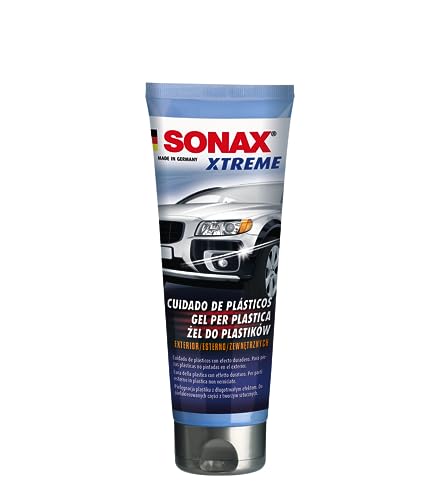 Sonax Xtreme Gel Per Restauratore In Plastica (250 Ml) Mantiene Le Parti Esterne In Plastica E Gomma Non Verniciate, Articolo Numero 02101410-820