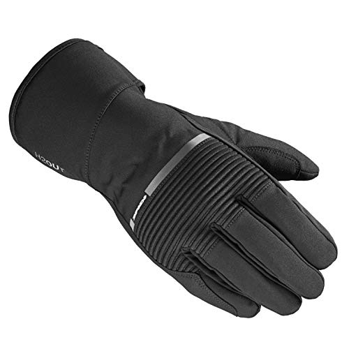 Spidi, Underground, Guanto Da Moto Invernale, Colore Nero, Taglia M, Guanto Da Uomo Ideale In Città, Per Moto E Scooter, Termico E Imperbeabile, Compa