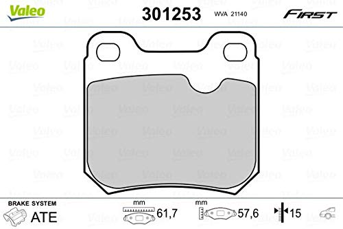 Valeo 301253, Pastiglie Freno