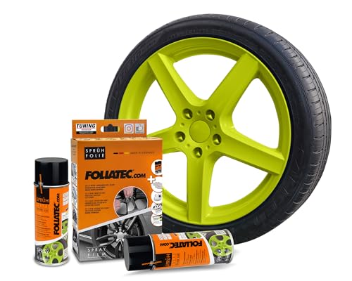 Foliatec 2027 Pellicola Spray, Toxic Green Lucido. 2 X 400 Ml