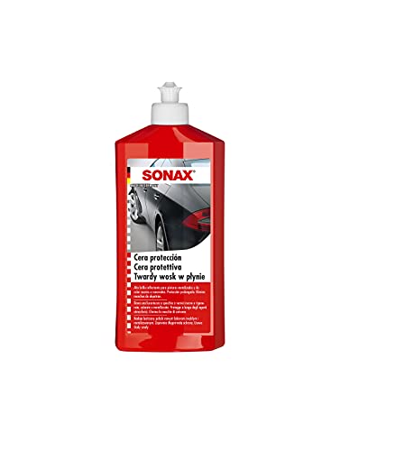 Sonax Autohartwax Liquido Per Vernici Colorate E Metalliche Nuove E Come Nuove, 500 Ml, Articolo Numero 03012000-820