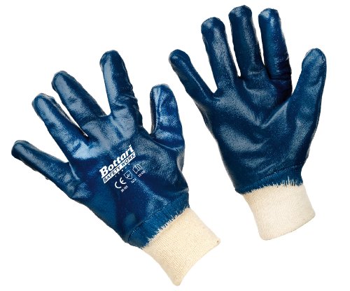 Bottari 24203 Jersey/Nitrile Guanti Da Lavoro Con Polso Elastico