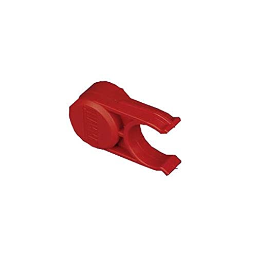 Fiamma Carry Bike 98656-156 - Morsetto In Plastica, 30 Mm, Colore: Rosso
