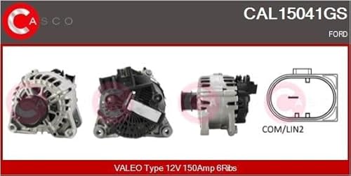 Casco Cal15041Gs Alternatore Ford