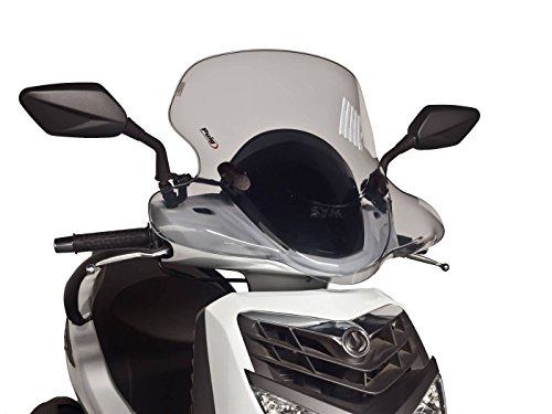 Puig 6370H Parabrezza City Touring Sym Hd200I 12-13 Trasparente/Grigio Fumo