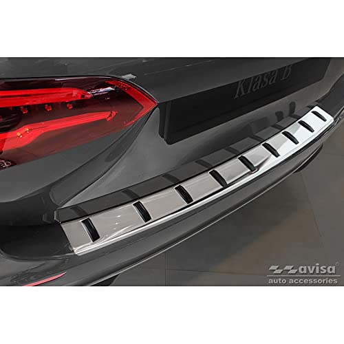 Avisa Protezione Paraurti Posteriore In Acciaio Inox Compatibile Con Mercedes Classe B (W247) 2019- (Incl. Amg) 'Strong Edition'