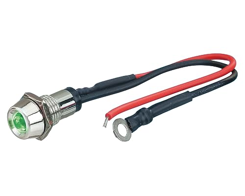 Foliatec Led Control Light Cromo - Power Verde Ø = 10Mm - 1 Pezzo