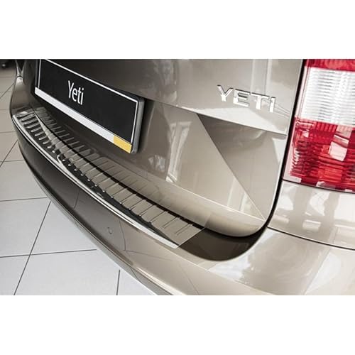 Avisa Protezione Paraurti Posteriore In Acciaio Inox Compatibile Con Skoda Yeti City 2013- 'Ribs'