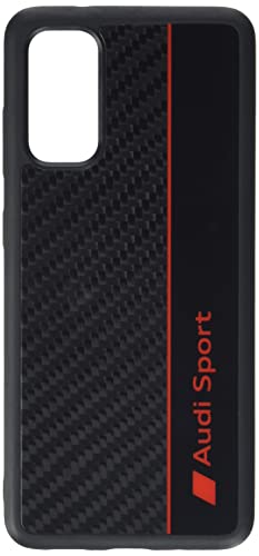 Audi 3222000302 - Cover Per Smartphone Samsung S20, Colore: Grigio/Rosso