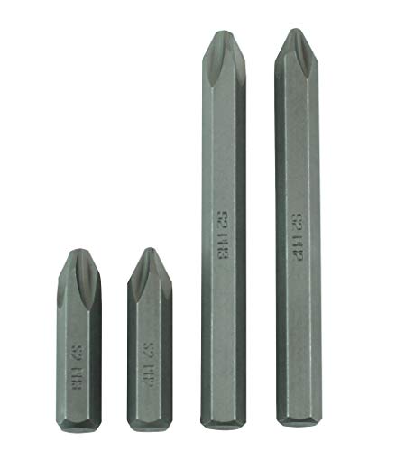 Laser 7724 Jis Impact Bit 4 Pezzi