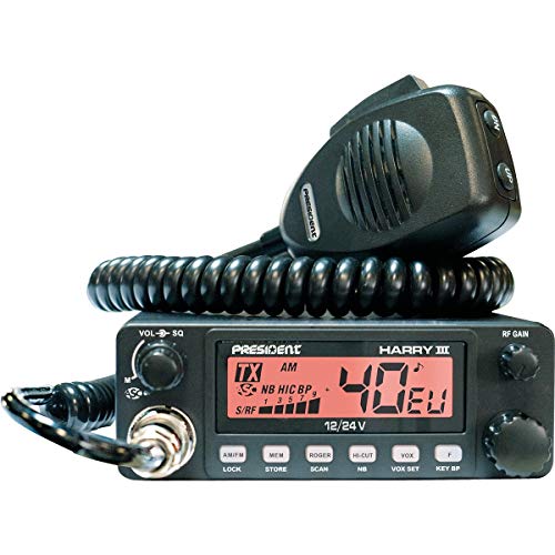 President Radio Cb Harry Iii Asc - 40 Cannaux Am/Fm - Multinormes