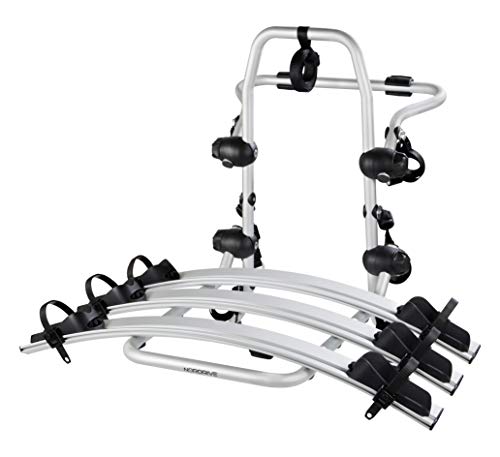 Nordrive N50215 Radius, Portabiciclette Posteriore - 3 Bici