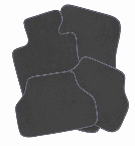Rau Ambrg0222 - Tappetini Per Auto, Con Fermi Anteriori, Colore: Grafite