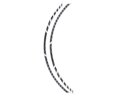 Foliatec F34449 Pin-Striping Racing Profilo Design, Carbon-Structured, 14 X 41 Cm