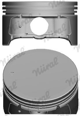 Nüral 87-423400-00 Pistone