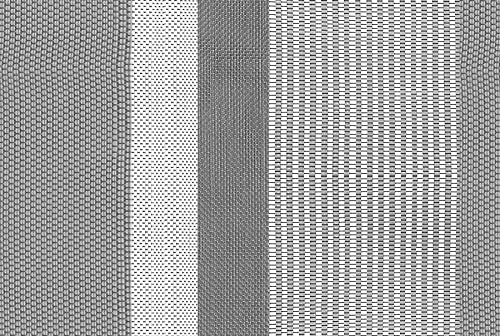 Brunner 0201262N.C33 Stuoia Per Verande E Tende, Kinetic 500 Colore Grigio 250X300 Cm, Peso Tessuto 500 G/M², Materiale 30% Pet 70% Pvc